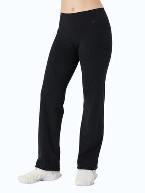 Nike Core Power Training Pants Women's S Black Dri-Fit Straight Leg Yoga Pilates
